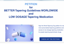Global petition launched to make stopping antidepressants safer